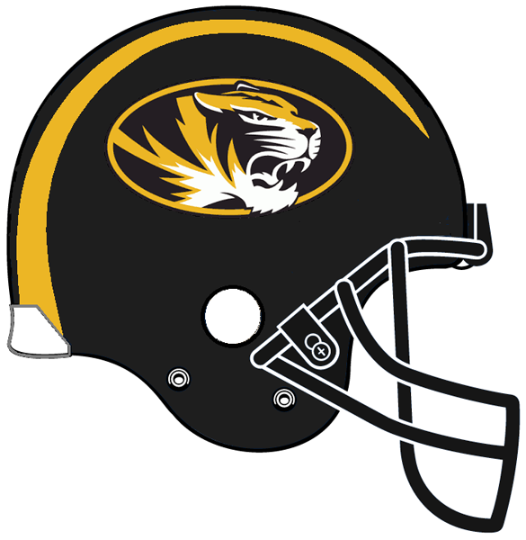 Missouri Tigers 2000-Pres Helmet iron on paper